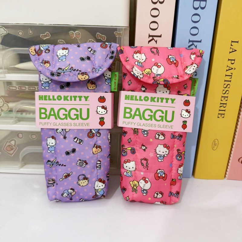 Women Bags Wholesale - KawaiiHello Kitty Cartoon Sunglasses Protective Bag