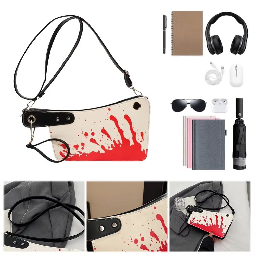 Mini Purse Chain - 2024 Gothic Shoulder Bag PU Leather