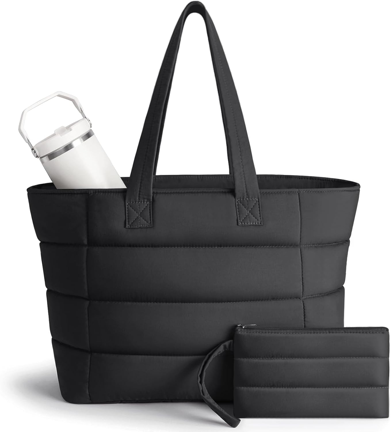 Puffer Tote Bag for Women, Lig - огляд і ціна Women Bags Work