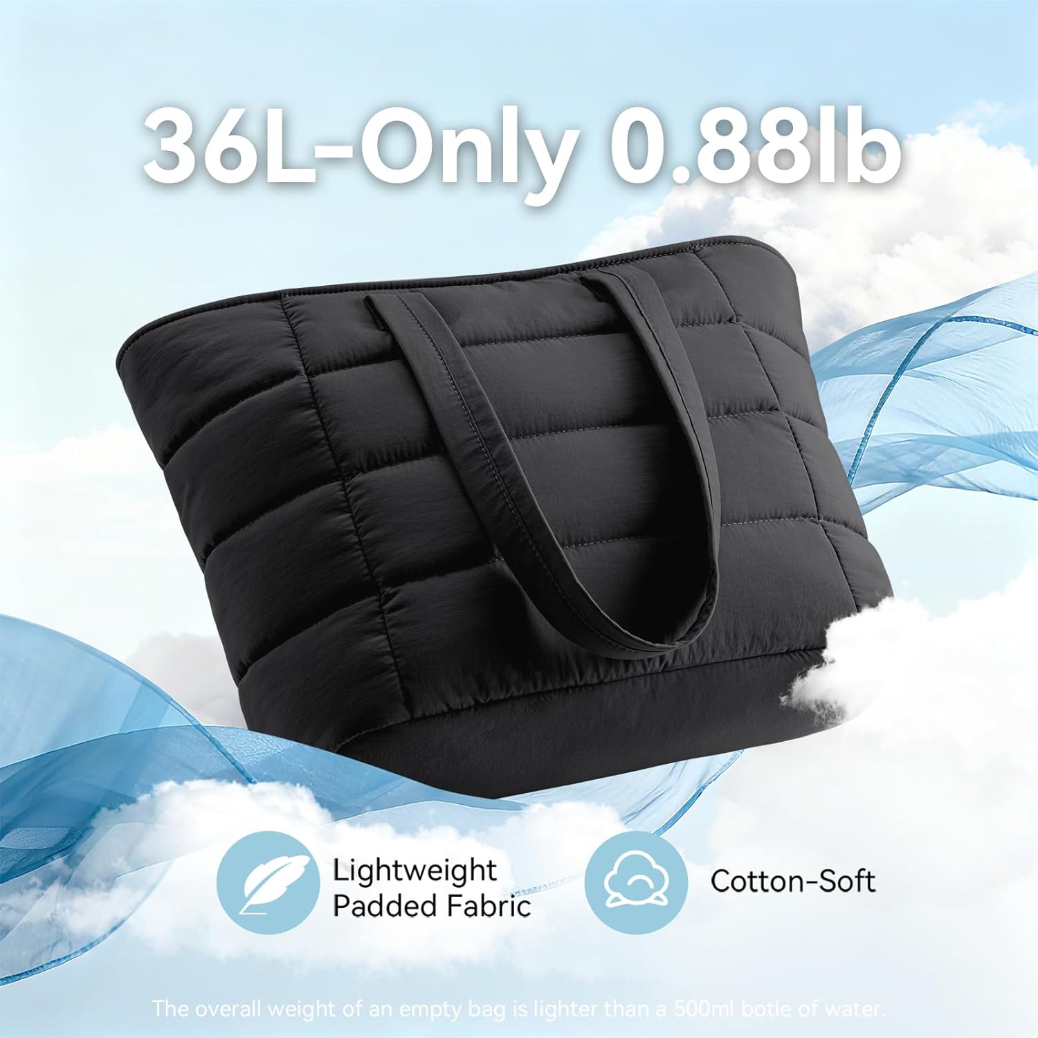 Puffer Tote Bag for Women, Lig - огляд і ціна Women Bags Work