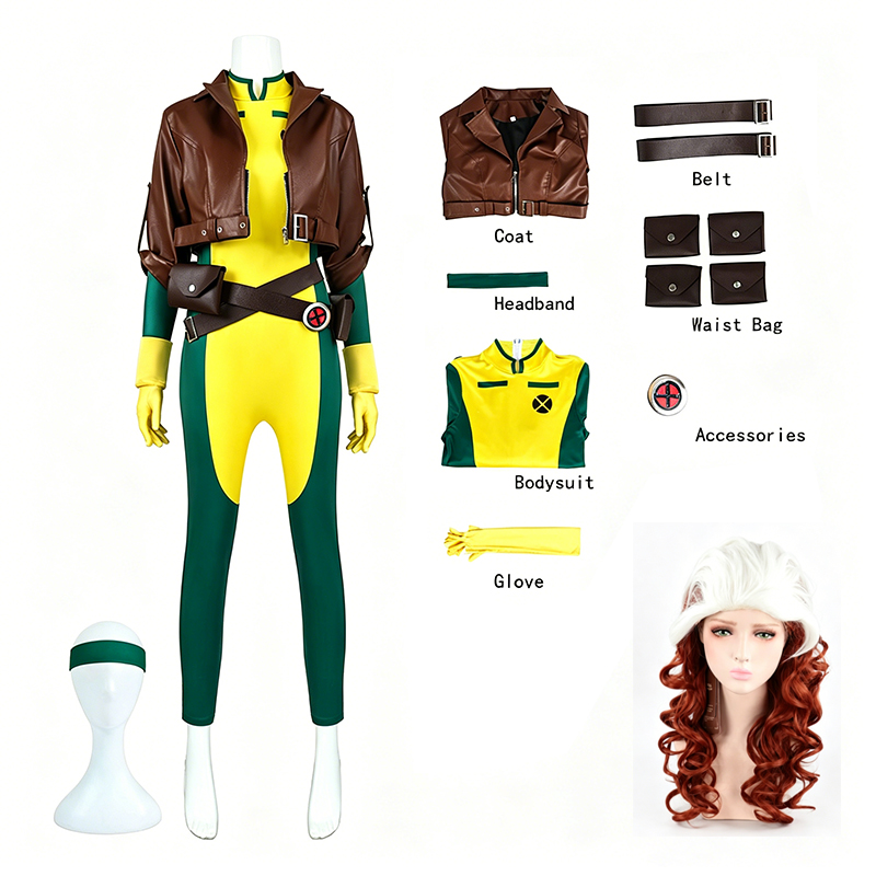 Rogue X-Men 97 Cosplay Full Se - огляд і ціна Women Bags Europe