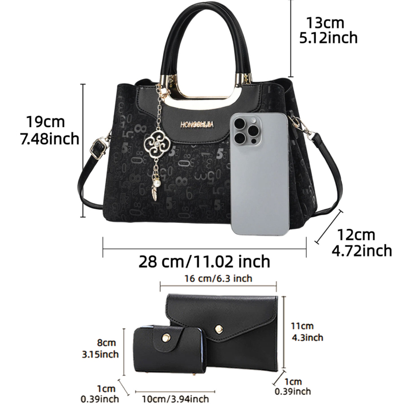 3-piece Fashion Women's Handba - огляд і ціна Women'S Bags Handbags
