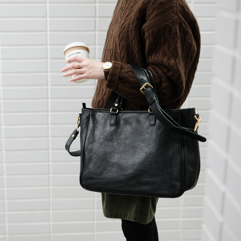High-quality genuine leather w - огляд і ціна Women'S Work Bags Designer