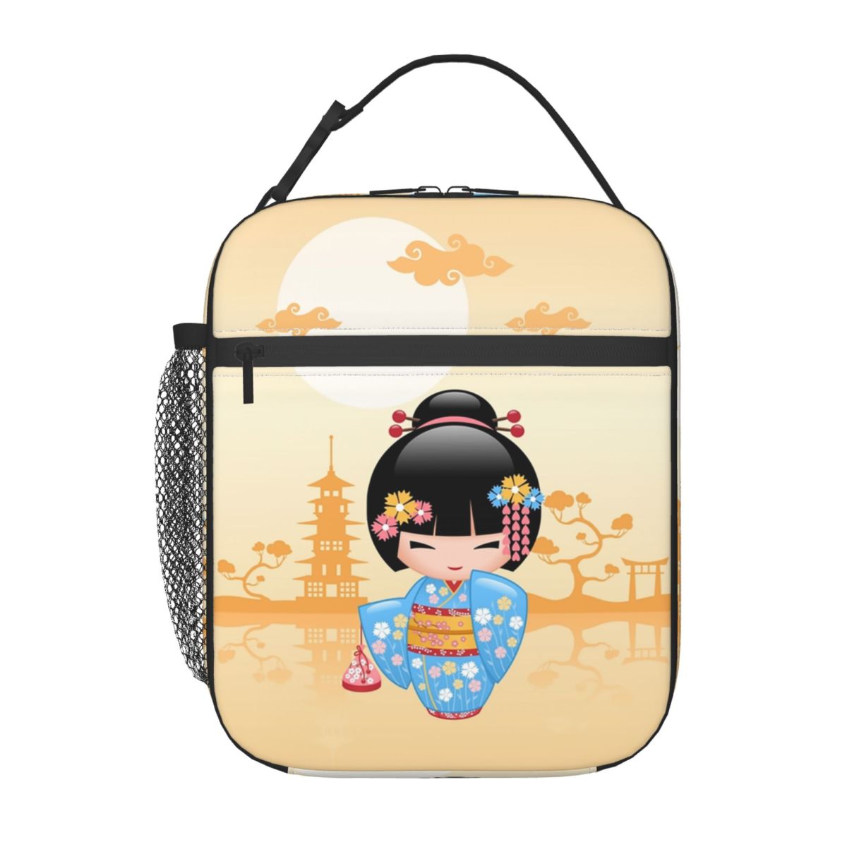 Japanese Maiko Kokeshi Doll In - огляд і ціна Women Bags Vector