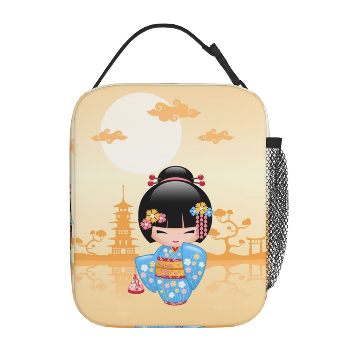 Japanese Maiko Kokeshi Doll In - огляд і ціна Women Bags Vector