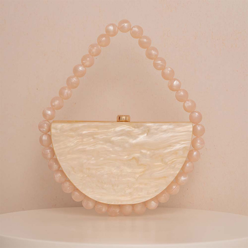 Luxury Pearlescent Bead Chain  - огляд і ціна Tortoiseshell Bag Acrylic