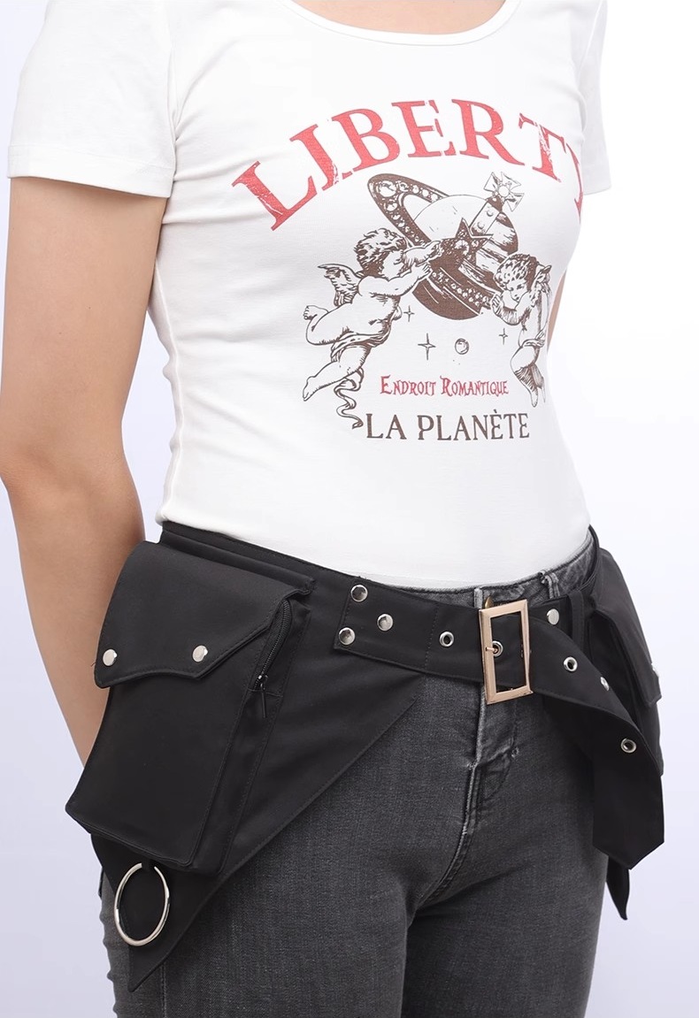 Women's Medieval Punk Waist Ba - огляд і ціна Women Bags Europe