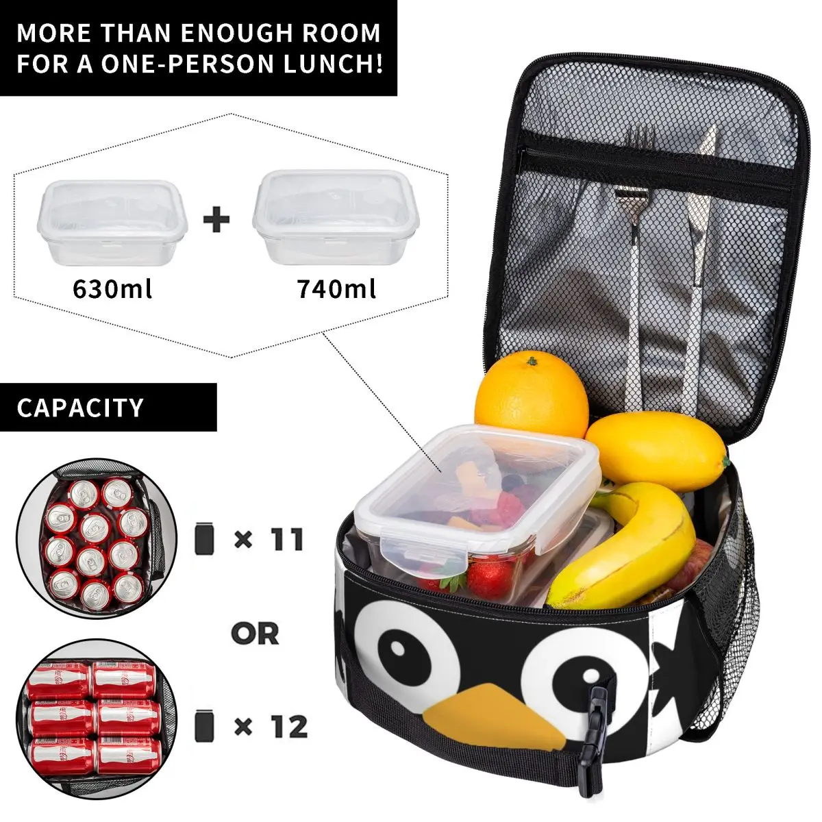 Cute Vector Penguin Insulated  - огляд і ціна Women Bags Vector