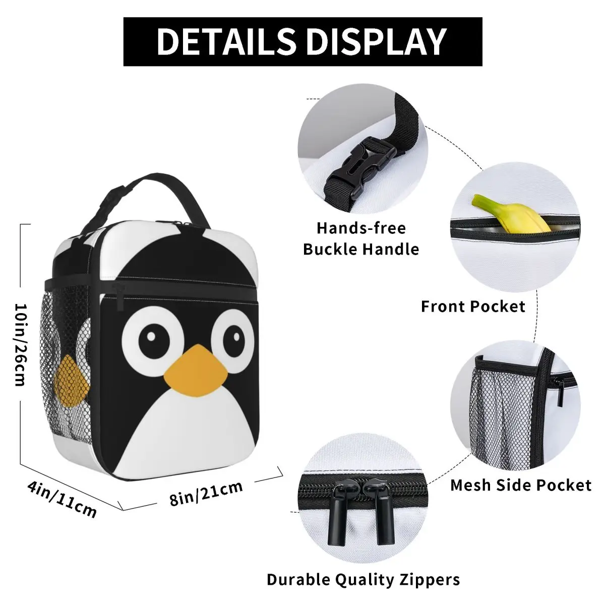 Cute Vector Penguin Insulated  - огляд і ціна Women Bags Vector