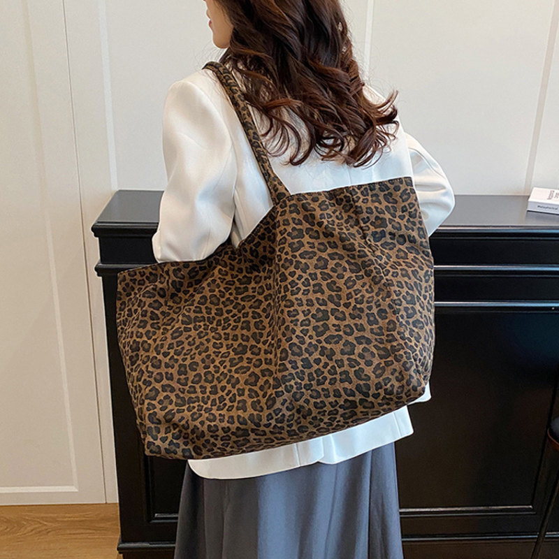Women Leopard Print Tote Bag Y - огляд і ціна Women Bags Work
