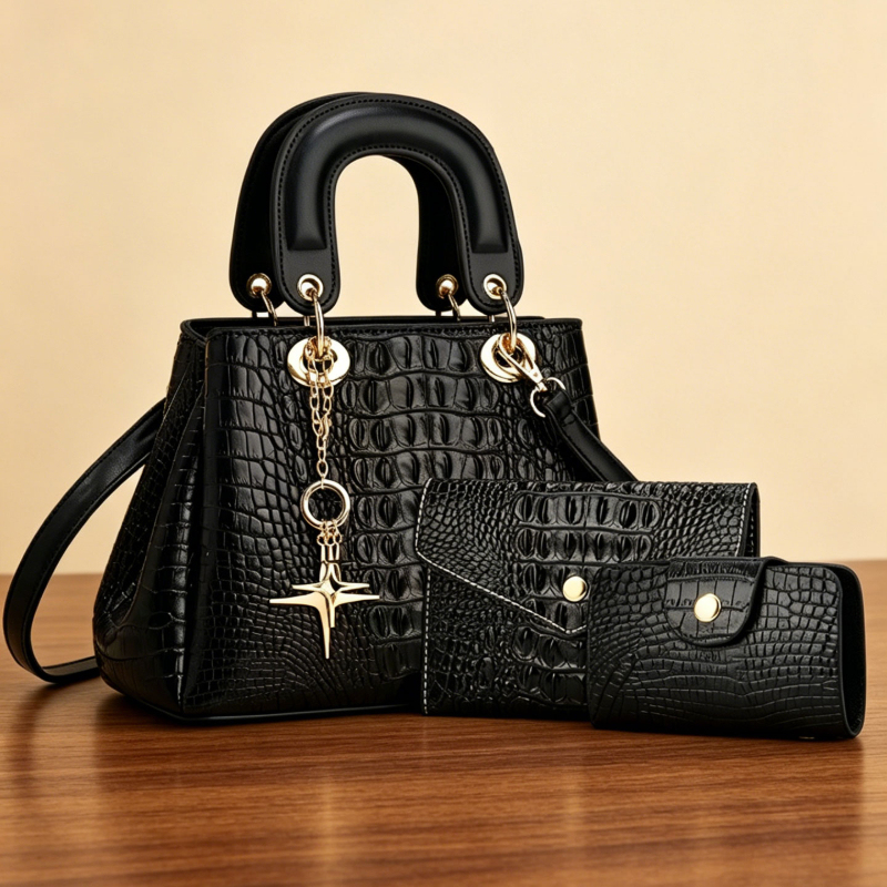 3-piece women's bag set, compa - огляд і ціна Women'S Bags Handbags