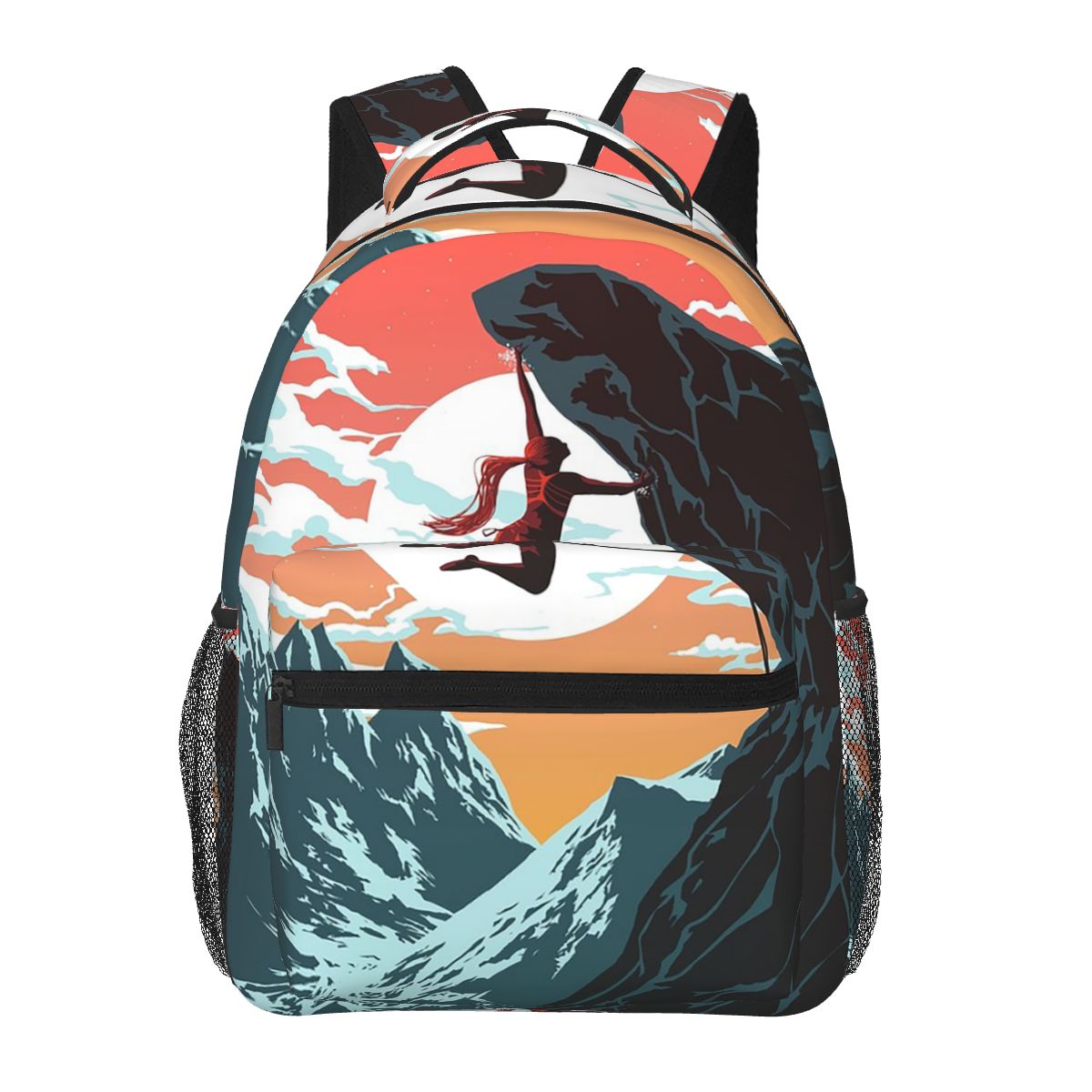 Climbing Girl Vector Art Backp - огляд і ціна Women Bags Vector