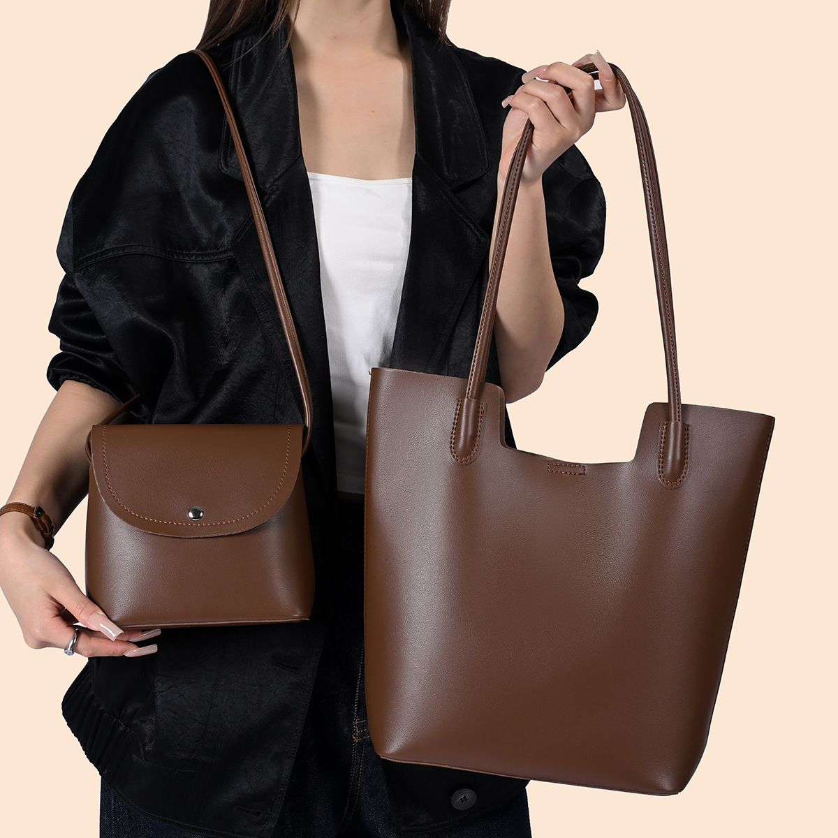 PU Leather Shoulder Bags for W - огляд і ціна Women'S Bags Handbags