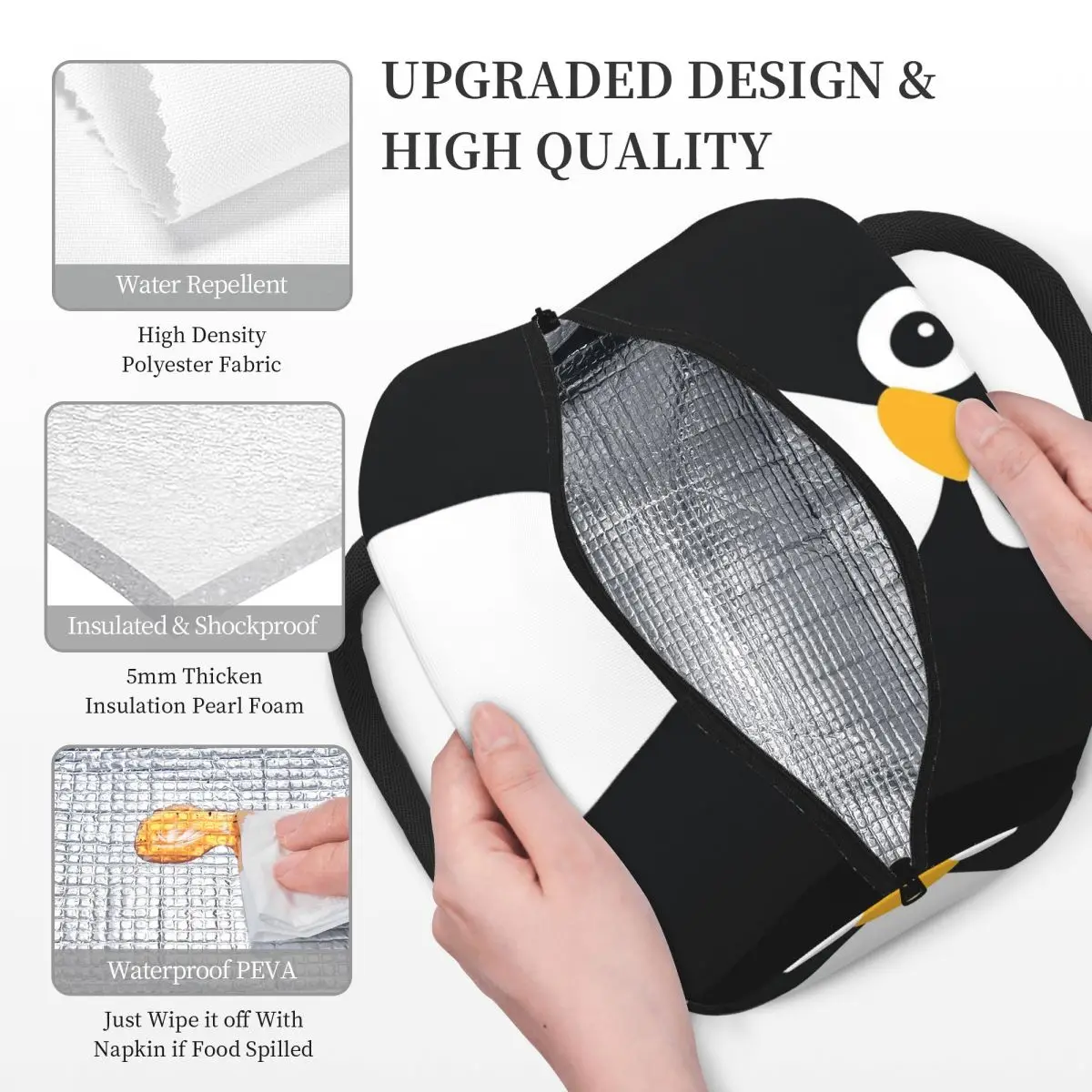Cute Vector Penguin Insulated  - огляд і ціна Women Bags Vector