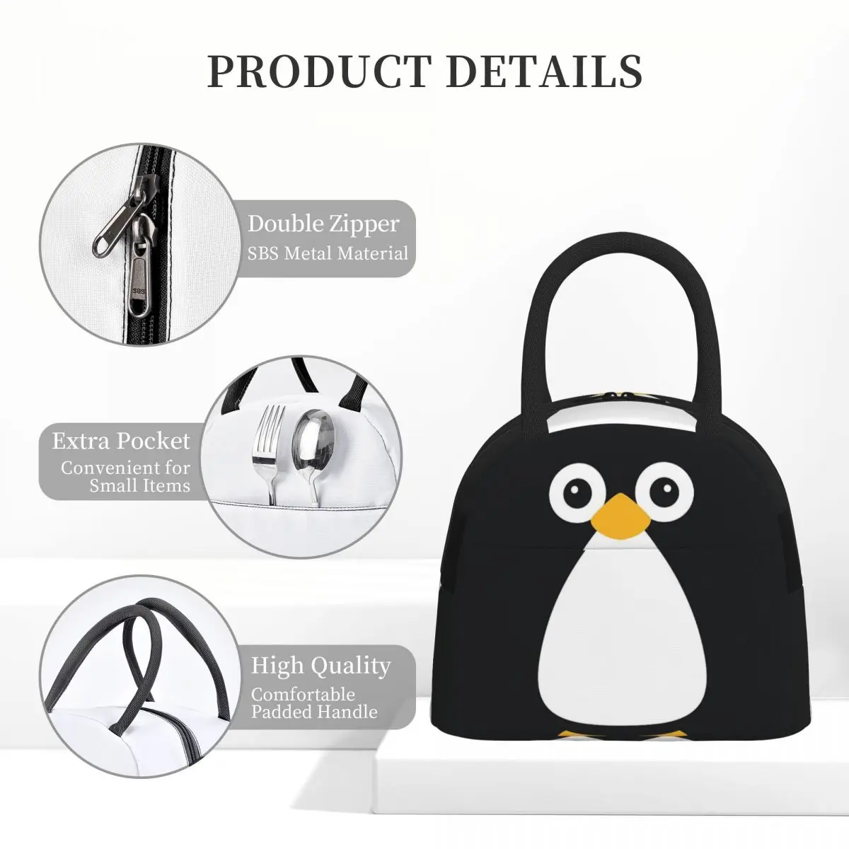 Cute Vector Penguin Insulated  - огляд і ціна Women Bags Vector