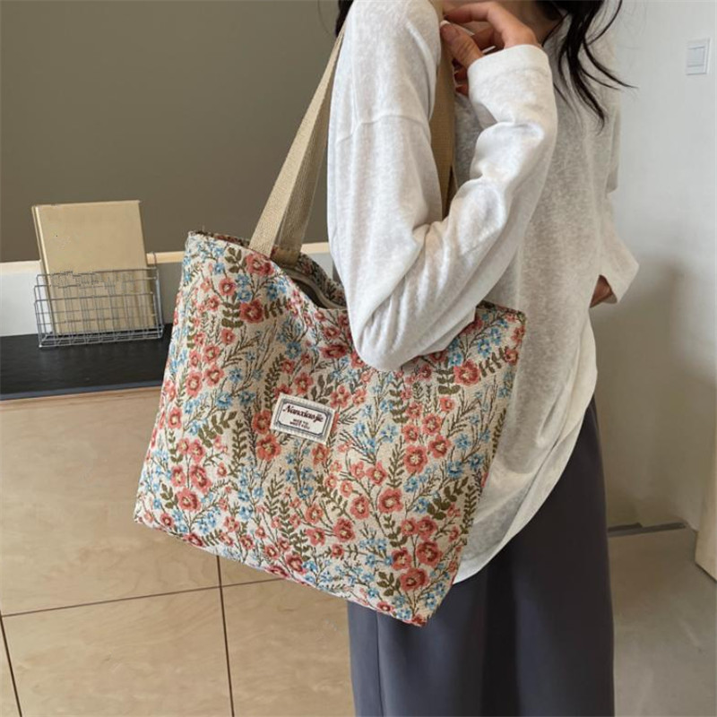 Embroidery Floral Canvas Handb - огляд і ціна Women'S Tote Bags For Work