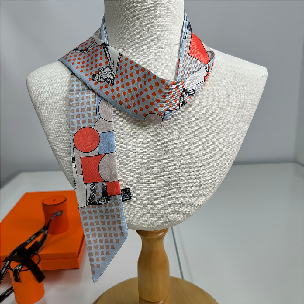 5*90cm New Saddle Silk Scarf T - огляд і ціна Women Bags Wholesale