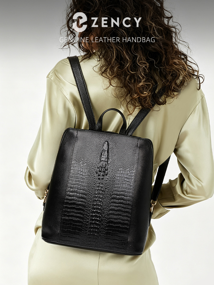Zency Women's Crocodile Leathe - огляд і ціна Women Bags Work